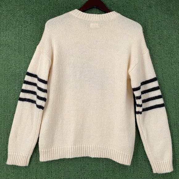 MOTHER Earn Your Stripes Tiger Knit Sweater Women’s Size XS - Picture 6 of 7